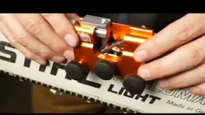 Alat Pengasah Rantai Gergaji Impor Pengasah Pisau Paduan Aluminium Dengan Kepala Gerinda