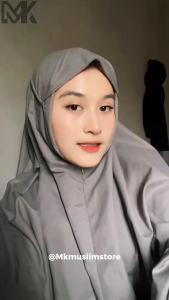 Mukena Traveling Dewasa 2in1 Resleting Katun Polos Premium - Desain Modern & Kualitas Unggulan