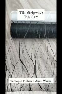 1ROLL Korean Tile Jaring Stripwave Bahan Buket Bunga - Tile012