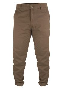 Java Seven PAU 002 - Celana Panjang Chinos Pria Warna Coklat Tua