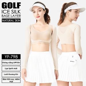 PGM GOLF |Áo chống nắng dành cho nữ chất liệu lụa băng nhanh khô