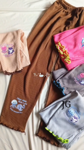 paket hemat 5 pcs legging anak neci karakter lucu gemas usia 6 bulan - 10 tahun
