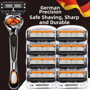 KANGJIEXING | 5-Layer Advanced Mens Safety Razor Anti-Scraping