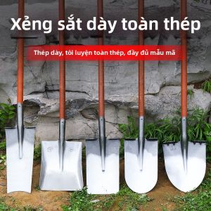 iGOOD-LIVING | Xẻng Vườn Bền Đa Năng Thép Mangan