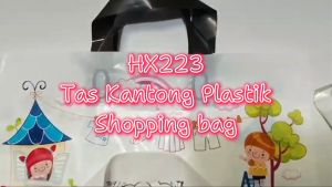 HX223 [1 pc] 25x30 Tas Kantong Plastik Hadiah Shopping Goodie Tote Packaging Gift Bag