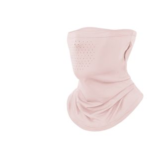 Ice Silk Sun Protection Face Mask Full Coverage Neck Guard Breathable Windproof Ear Hanging Neck Gaiter for Summer Outdoor