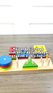 Mainan Balok Anak Basic Shape 44 Kidu Baby
