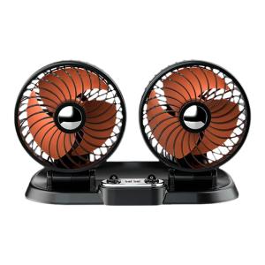 Dual-Head USB Car Fan