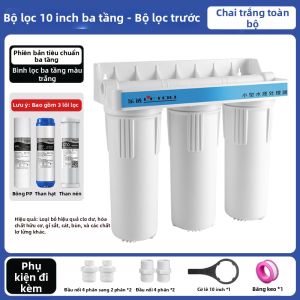 JINXIANQUAN | Bộ Lọc Nước Gia Đình Làm Sạch Ba Giai Đoạn