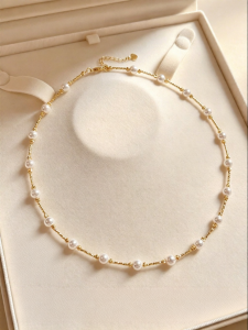 YISHU | Luxury AKOYA Pearl Choker Necklace