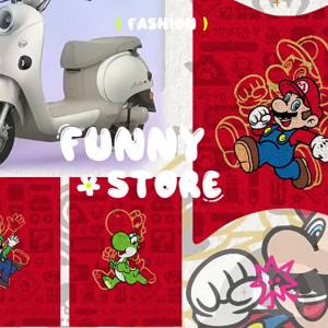 Super Mario Luigi Yoshi EV Foot Mat