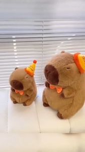 25cm/37cm Summer Style Capybara Plush Simulation Animals Doll Plush Gift Kid Toys ChidrenS Room Decoration