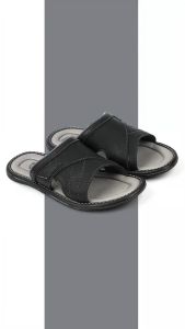 Working Sneakers For You Sendal Slop Pria Kulit Terbaru Code P-02 Size 39 - 43