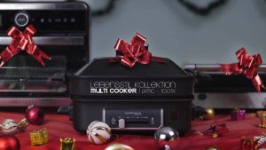[ONLINE EXCLUSIVE] NEW ARRIVAL Lebensstil LKMC-1001X Multicooker | Multifuction Pot | Hotpot | BBQ Pan | Grill - LKMC1001X