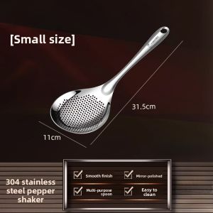 316 Stainless Steel Kitchen Mesh Sieve Long Handle Wok Spatula Home Use Dumpling Maker Oil Fried Noodles Skimmer Cooking Tool
