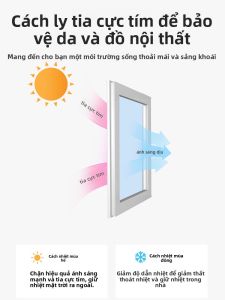 TAISEN | Privacy and Sun Protection Window Film 10m
