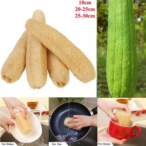 Natural Loofah Luffa Sponge Long Ecological Planting Body Shower Sponge Non-stick Good Absorbency Dish Towels Bath Kitchen