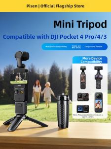 PISEN | For DJI Pocket 4 4 Pro Mini Portable Desktop Tripod