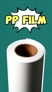 KELIN Sofie PP Polypropylene Film Matte White Backing for Posters Media Banners & Signage Printing