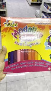 KidArt ดินน้ำมันไร้สาร ดินน้ำมันสูตรนิ่ม (1000 กรัม 24 สี) | KKNT