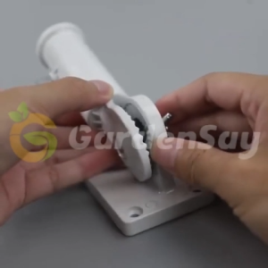 อุปกรณ์เสาธงเหล็ก🚚 ขาตั้งธง ที่เสียบเสาธง 180องศาปรับ เสาธง ขาปักเสาธงติดฝาผนั่ง สำหรับ กำแพงบ้าน รั้วบ้าน