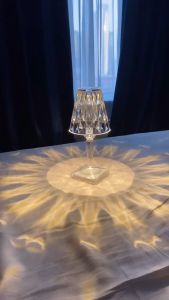 Crystal Table Lamp Decoration Lighting Fixture Creative Bedroom Living Room Atmosphere Desk Light