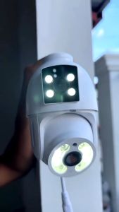 【Platform Optimal First Place】V380 BP3 1080P Dual Lens Security IP CCTV Camera Wireless Outdoor waterproof Full Color Night Vision