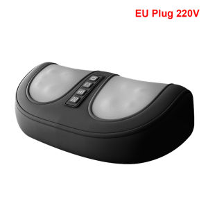 Electric Foot Massager 3 Levels Hot Compress Therapy Deep Tissue Muscles Relieve Fatigue Vibrator Kneading Squeeze Relax Muscle