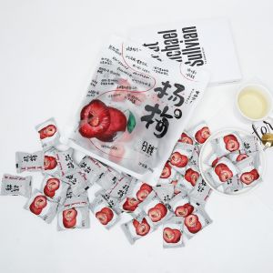 Individually Packaged Seven-Fifths Plum Dried Snack Delicious Craving-Satisfying Pregnant Womens Treat Sweetened Fruit Preserves