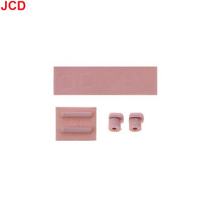 JCD 1set Replacement High Quality For DS Lite Console Screw Rubber Feet Cover for NDSL Upper LCD Screen Screws Cover Rubber