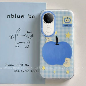 Ultra-Thin Silicone Phone Case for Vivos20Pro Full Cover Bear Cartoon Creative Fashion Protective Shell for Women Vovo Protection