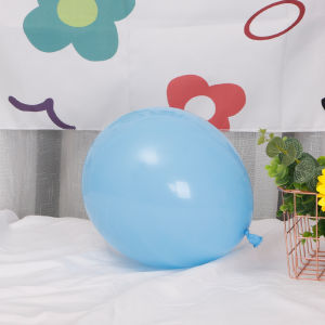 Quả Bong Bóng Sinh Nhật Màu Xanh Nhạt Trắng 5 Inch 10 Inch 12 Inch 18 Inch Macaron Blue Bóng Bơm Không Khí Trang Trí Không Khí