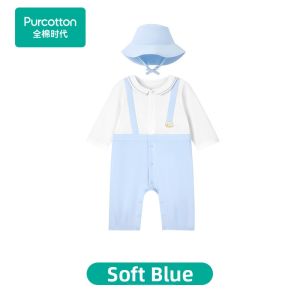 Purcotton | Sweet Fruit Print Knit Onesie