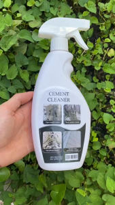 Chai Tẩy Rửa Cặn Xi Măng Đa Năng CEMENT CLEANER 500ML - Làm Sạch Ố Vàng Nấm Mốc Sân Sàn Tường Vết Bẩn Trên Kính