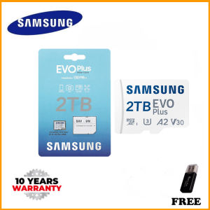 100% Original (Free Card Reader) (Free Shipping) Samsung-tarjeta de memoria EVO PLUS 128GB 256GB 512GB 1024GB 2000GB 1TB U3 velocidad de lectura 100 MB/s Clase 10 Microsd UHS-I 64GB U1 tarjeta TF