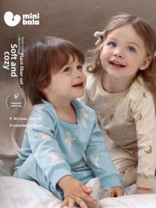 MINI BALA | Cotton Comfort High Waist Warmth Childrens Underwear Set