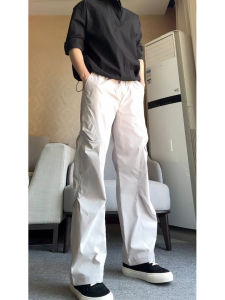 Quần Dài Nam Mùa Hè Mỏng Thoáng Khí Gấp Gọn Cảm Giác Mát Mẻ Quần Dài Thường Ngày Quần Dài Công Sở Phong Cách Mỹ