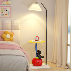 เค้าโครงโต๊ะนอนเด็กสุดน่ารักพร้อมไฟ ตู้เสื้อผ้าสำหรับห้องนอนเด็กผู้หญิง ตู้เก็บของ โต๊ะประดับตกแต่งสไตล์ญี่ปุ่นและเกาหลีใต้