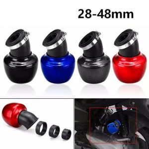 ( Bangkok มีสินค้า )กรองเปลือยมอไซกรองแห้งคาบู28-48mm Universal 45 Motorcycle Adjustable Air Intake Filter For Honda for Yamaha for Kawasaki