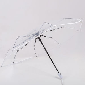 Japanese Style Fresh Portable Clear Umbrella
