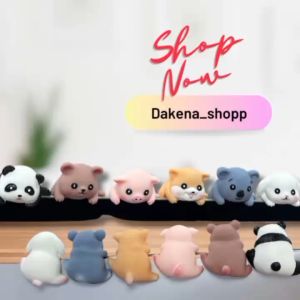 ORNAMEN MINIATUR 6 MOTIF MULTI HEWAN / HIPPERS PHONE/HIPPERS HP/DASHBOARD LAPTOP/BERSIKU/MOTIF LUCU