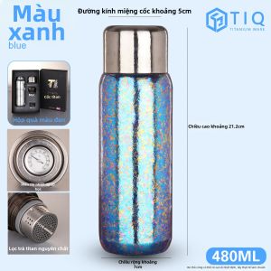 XINLONGTANG | Tách Pha Trà Tách Lớp Titanium