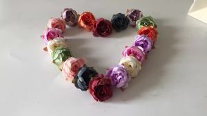 MENGHAO | 5/10Pcs Peony Artificial Flowers 4.5cm Silk Fake Flower for Home Room Decor Garden Wedding Decoration Bride DIY Wreath Accessory