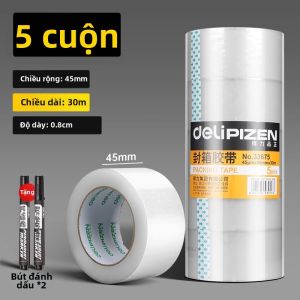 deli | Băng Dính Trong Suốt Độ Bám Cao 6cm