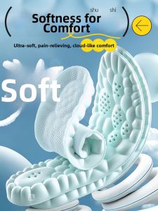 ZHIHAOEN | Pain Relief Comfortable Soft Bottom Shoe Insoles for Men and Women Sweat Absorption Anti-Odor
