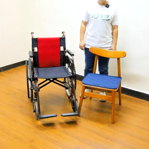 Premium Adult Wheelchair Incontinence Seat Cushion with Waterproof Absorbent Layer