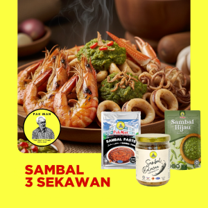Trio Friends Sambal
