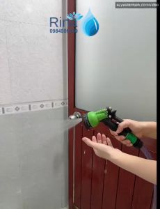 Vòi Xịt Đa Năng Làm Từ Nhựa ABS Có 8 Kiểu Phun Nước Độ Bền Cao Tưới Vườn Rửa Xe Tưới Cây