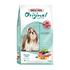 Thức Ăn Hạt Cho Chó Lông Dài Uncle Paul Original Long Hair Low Gluten Hạt Nhỏ Cho Chó Nhạy Cảm Đẹp Lông