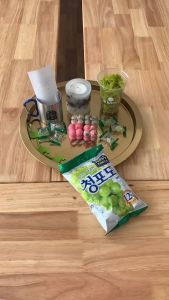ลูกอมเกาหลี Green Grape Candy 153g การบริหารเขียว การบริหาร청포도 น้ำตาล ลูกอมองูน